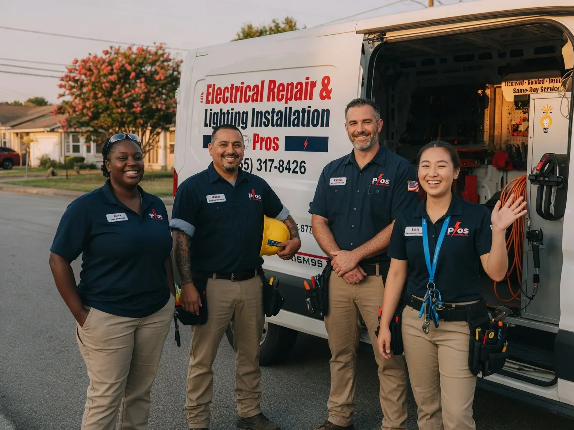 Licensed Electrician company in Thrall, TX